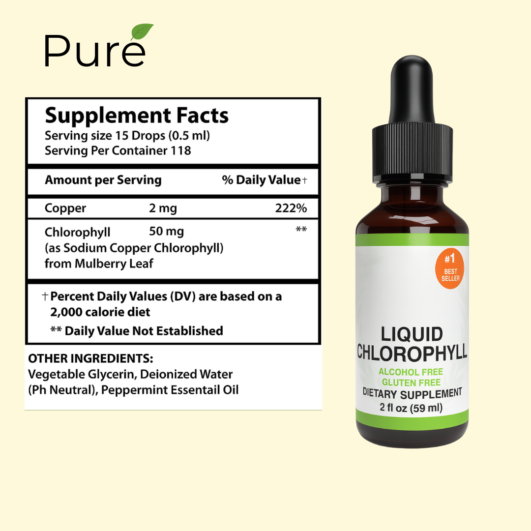 Liquid Chlorophyll Drops