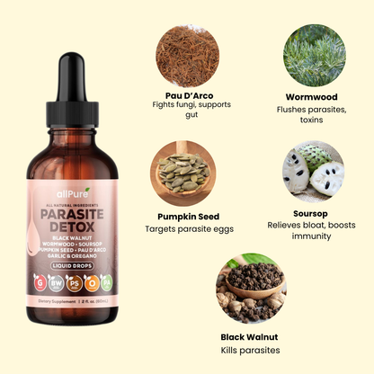 Wormwood Black Walnut Parasite Detox