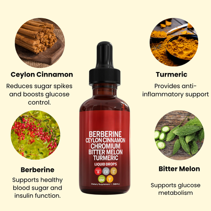Berberine Cinnamon Blood Sugar Support