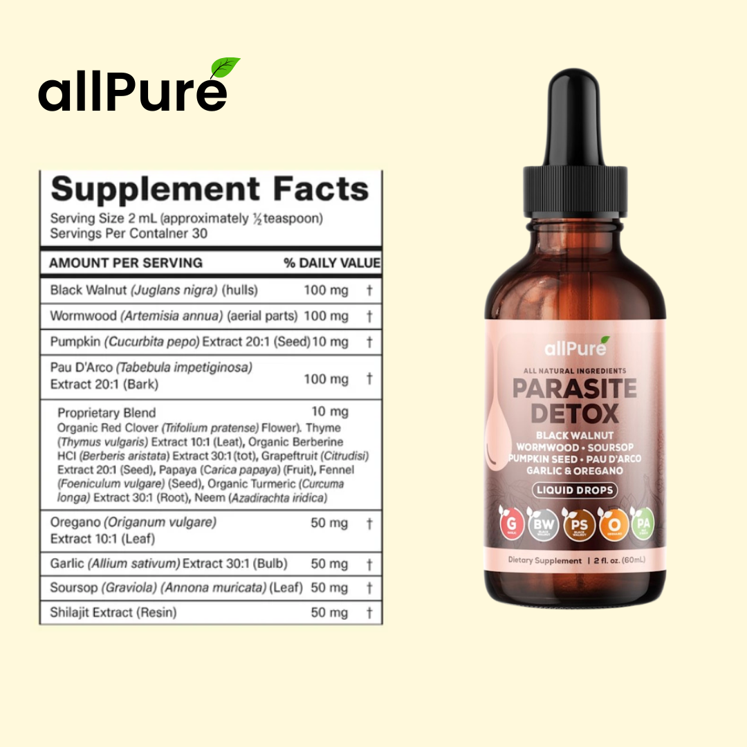 Wormwood Black Walnut Parasite Detox