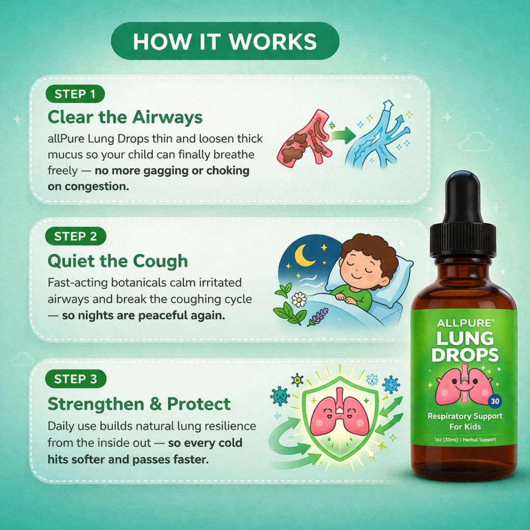 Allpure - Breathe Clear Childrens Support Kit